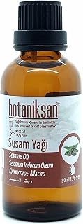 Botaniksan Susam Yağı 50ML Soğuk Sıkım, Saf, Doğal, Katkısız