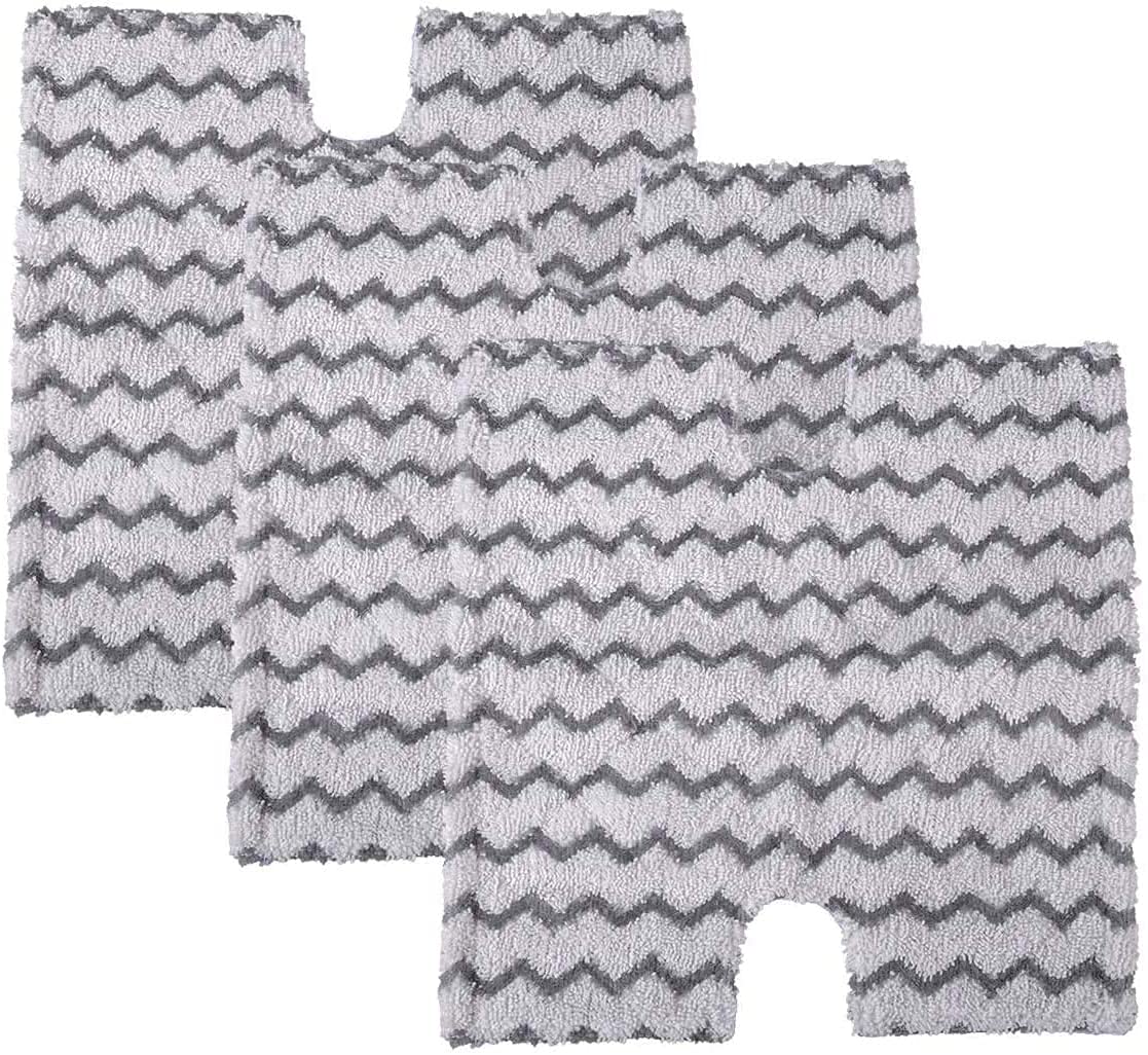 KEEPOW 3 Pack Steam Mop Pads Replacement for Shark Lift-Away & Genius Steam Pocket Mop S3973D S6002 S5003D S6001 S6003 S5001 S5002 S3973WM