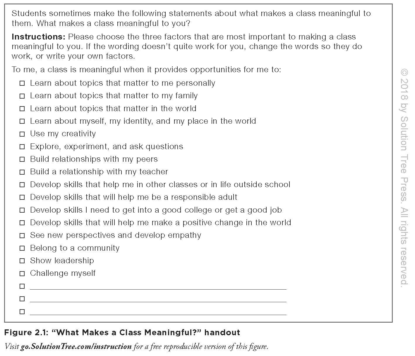 Empower Your Students: Tools to Inspire a Meaningful School Experience, Grades 6-12