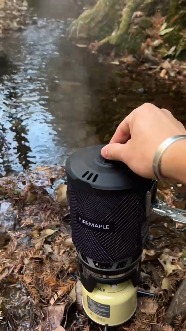 Fornello Da Campeggio Fire-Maple X2 Pro - Leggero Con Accensione Piezoelettrica Per Escursionismo - Foto 6