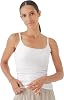Pact Women's Organic Cotton Camisole Tank Tops with Built in Bras and Adjustable Strap