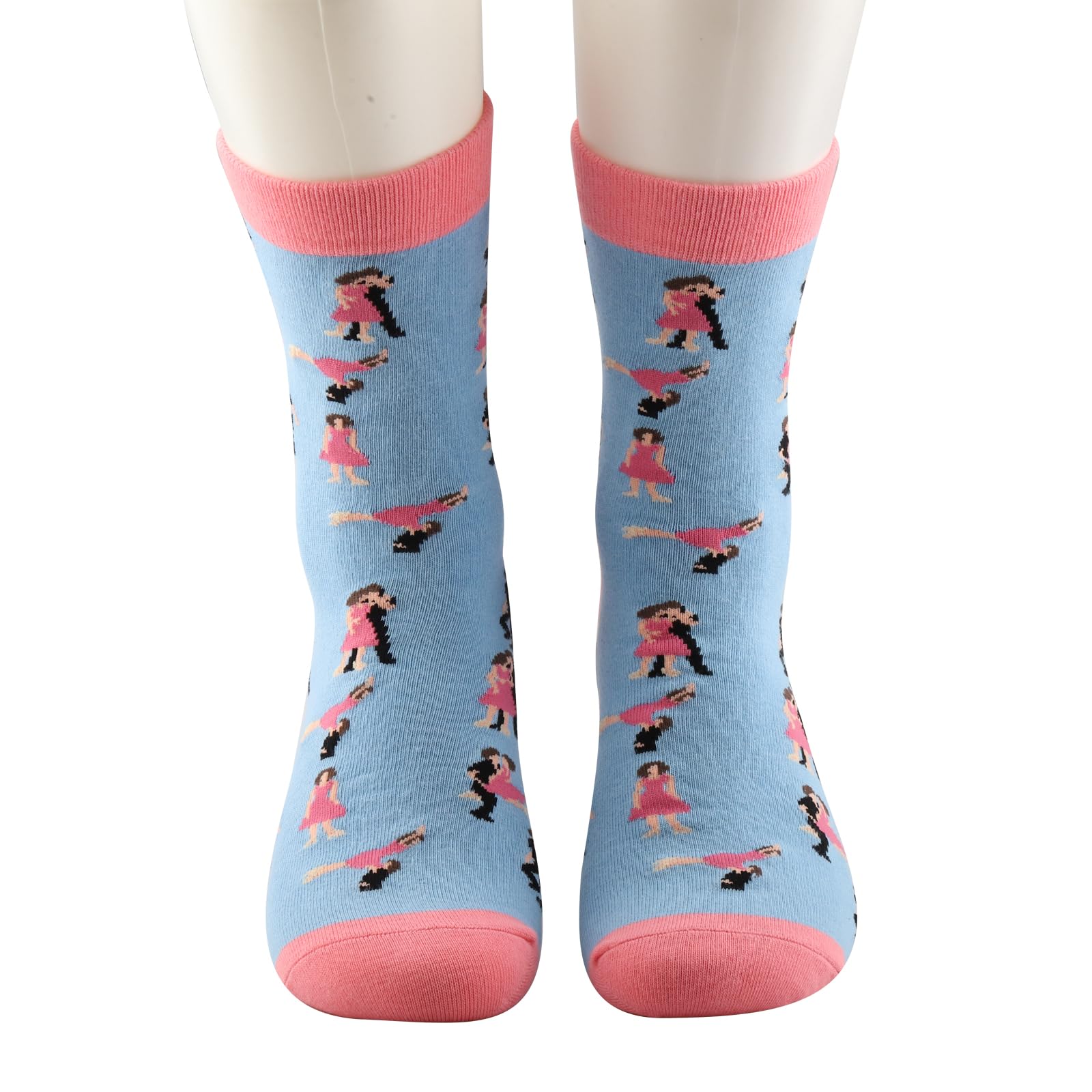 Calcetines de algodón de Dirty Dancing estilo baile clásico 8