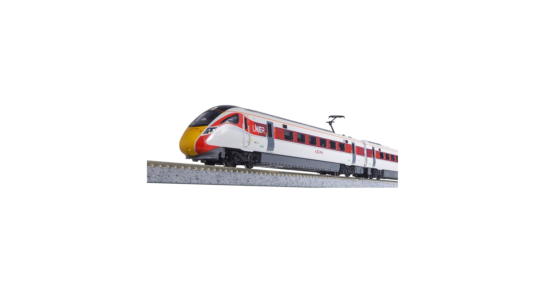 KATO 英国鉄道class800 LINER AZUMA Amazon.com: Kato Class 800 113 LNER Azuma 9 Car Train N