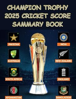 Cricket Score Summary Book: Match Records & Stats