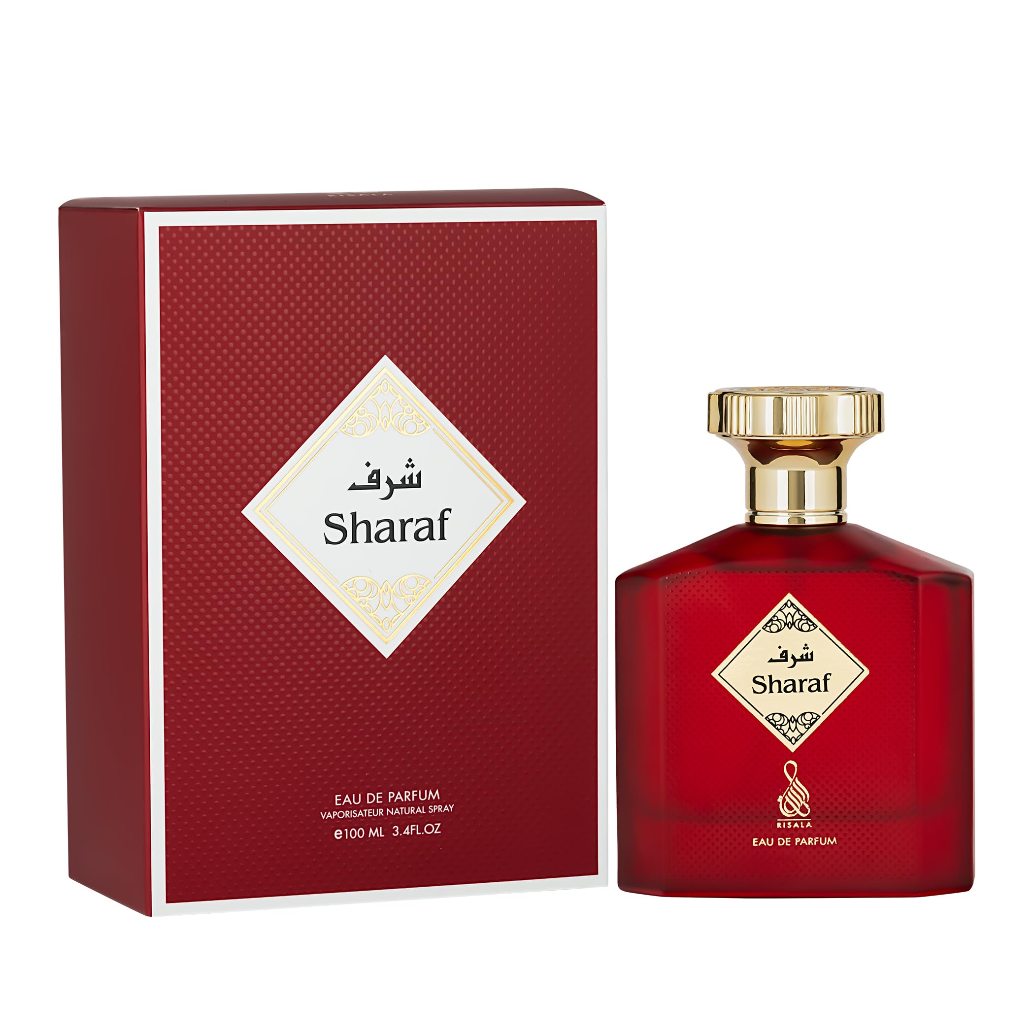 Risala Sharaf Cologne by Risala 100 ml Eau De Parfum Spray for Men
