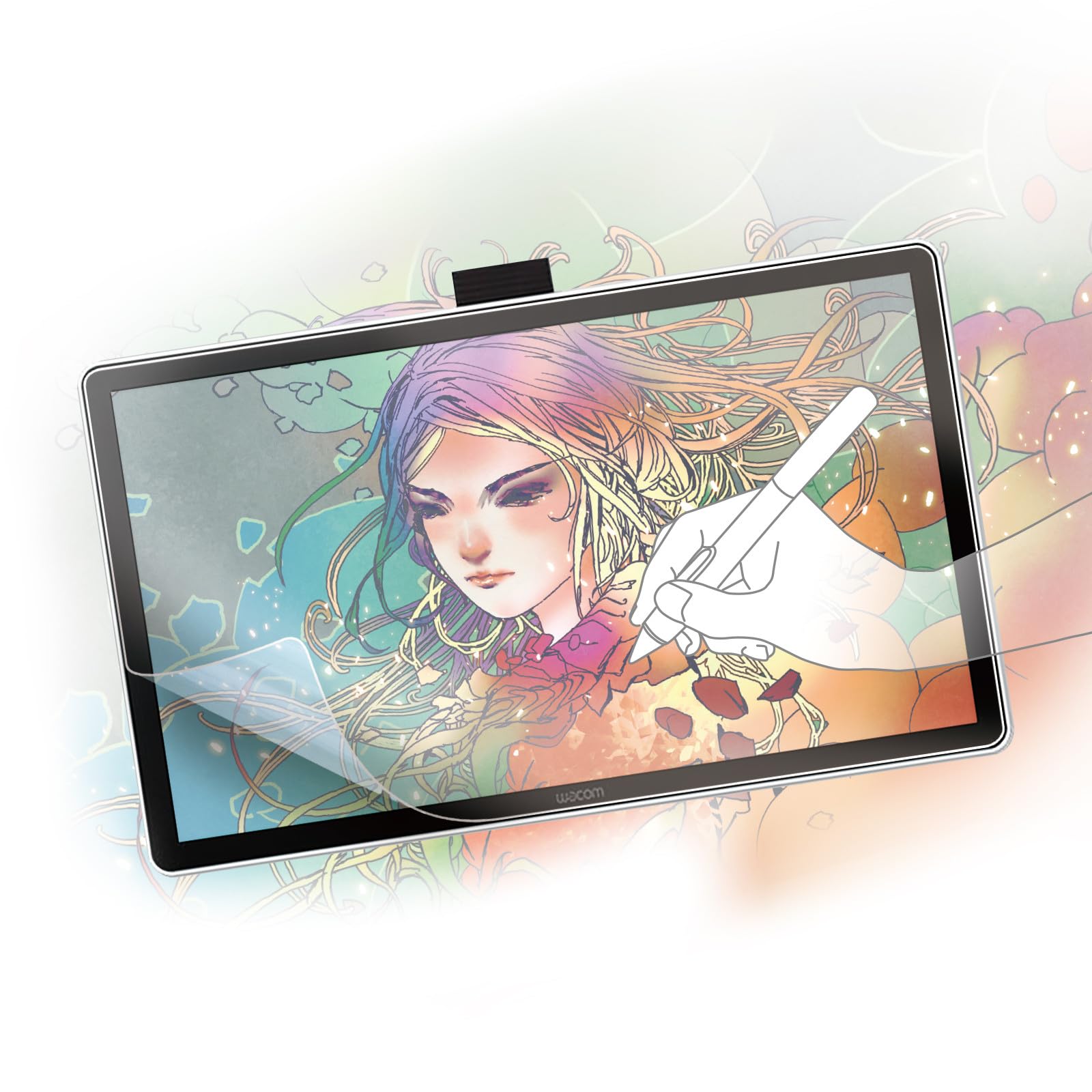 Amazon.co.jp: サンワサプライ Wacom One 液晶ペンタブレット 14対応紙