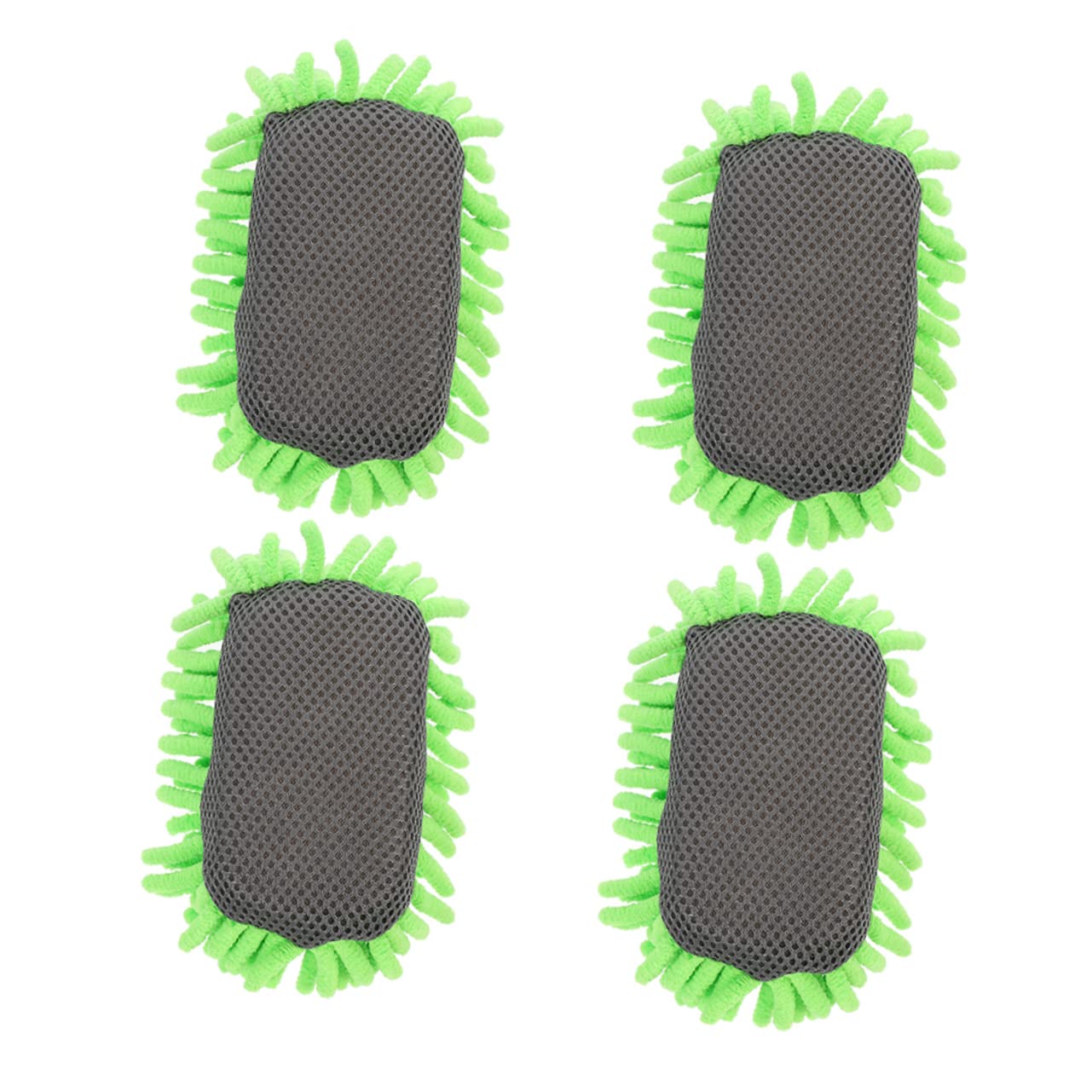 SEWACC Whiteboard Eraser Set 4pcs Microfiber Dry Erase Eraser White Erase Board Board Cleaner for Boys and Girls Adults