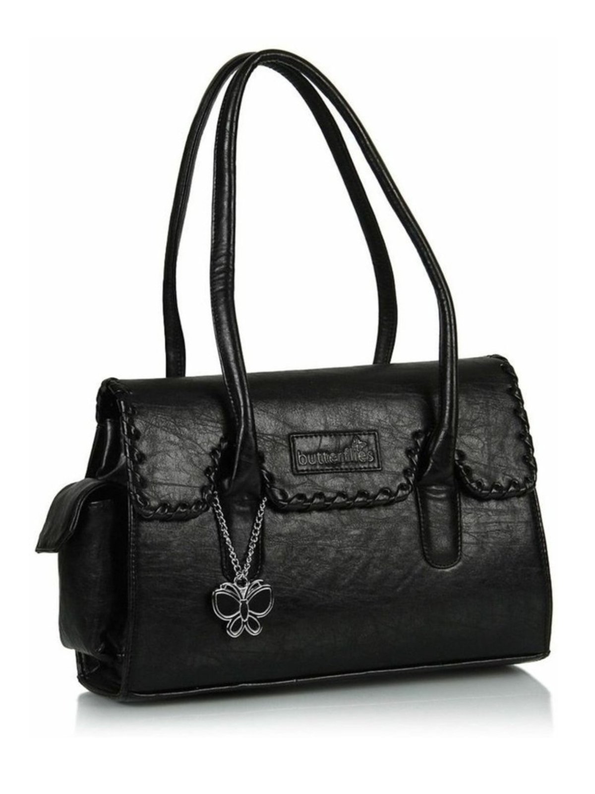 Butterflies Women Handbag (Black) (BNS 0265BK) (B07843N2TR) Amazon Price History, Amazon Price Tracker
