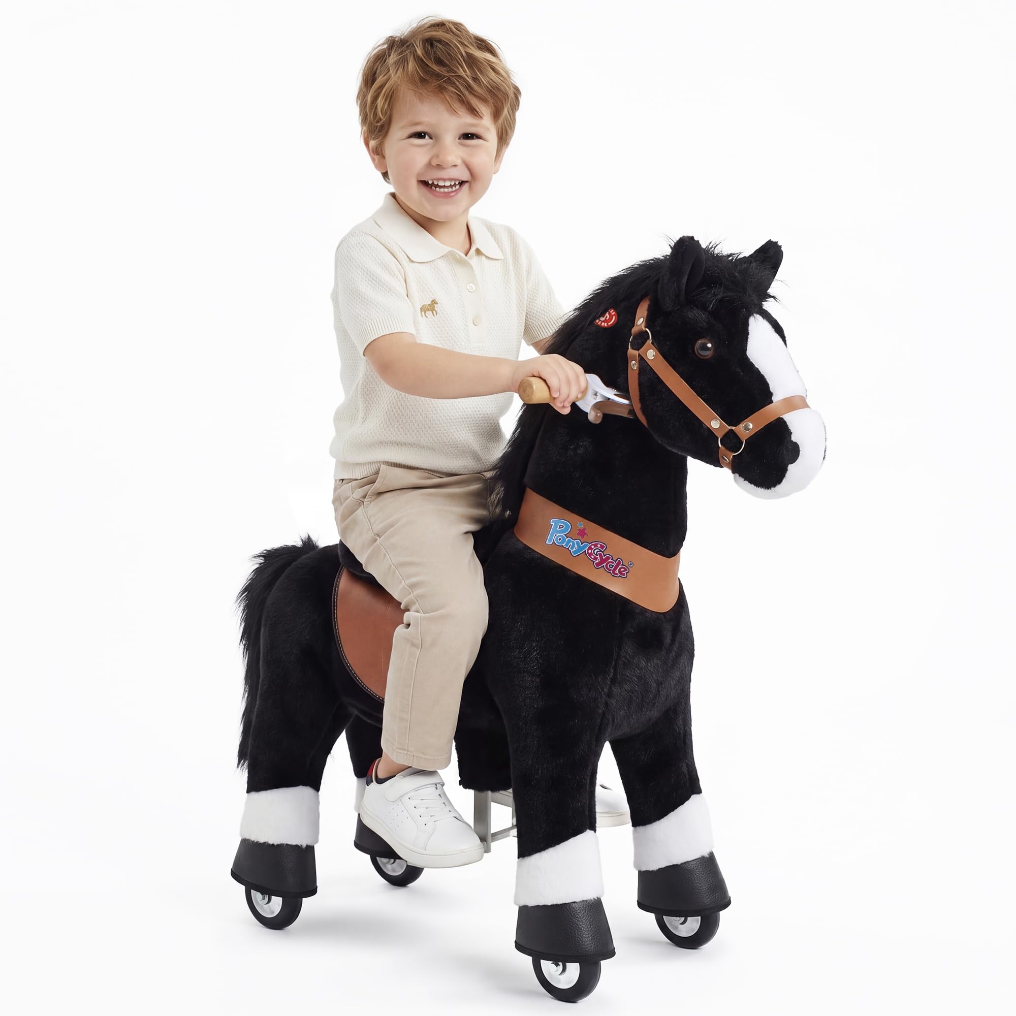 Amazon.com: PonyCycle Ride on Horse Toy for Toddlers 3-4 with
