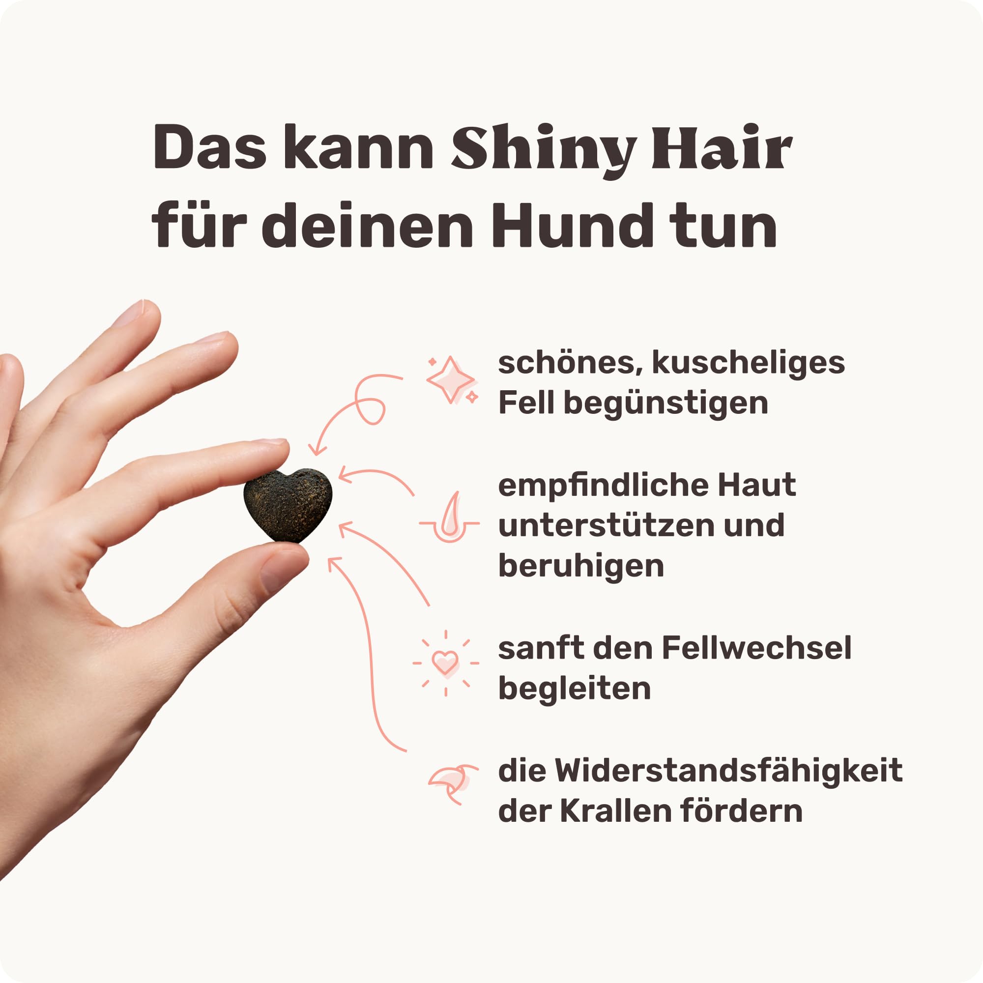 mammaly Anti-Juckreiz-Trio - Scratch Less Snacks 350g + Lachsöl Drops 170g + Shiny Hair Snacks 175g - Hanföl, Omega 3, Biotin, Allergie Hund, Hautbarriere