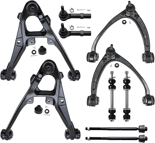Miniatura 210 de Detroit Axle - Kit de suspensión frontal de 10 piezas para Ford Ranger Mazda B2300 B2500 B3000 B4000, 2 brazos de control superiores, 2 rótulas