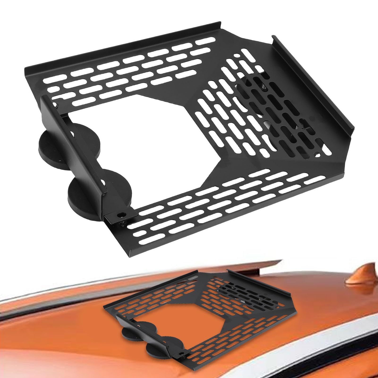 Generic Uchwyt Dachowy Mini Car Roof Mount, Magnetyczny Zestaw Montażowy Mini , Płaski Uchwyt Montażowy do Mini Anteny Satelitarnej do Kamperów, łodzi