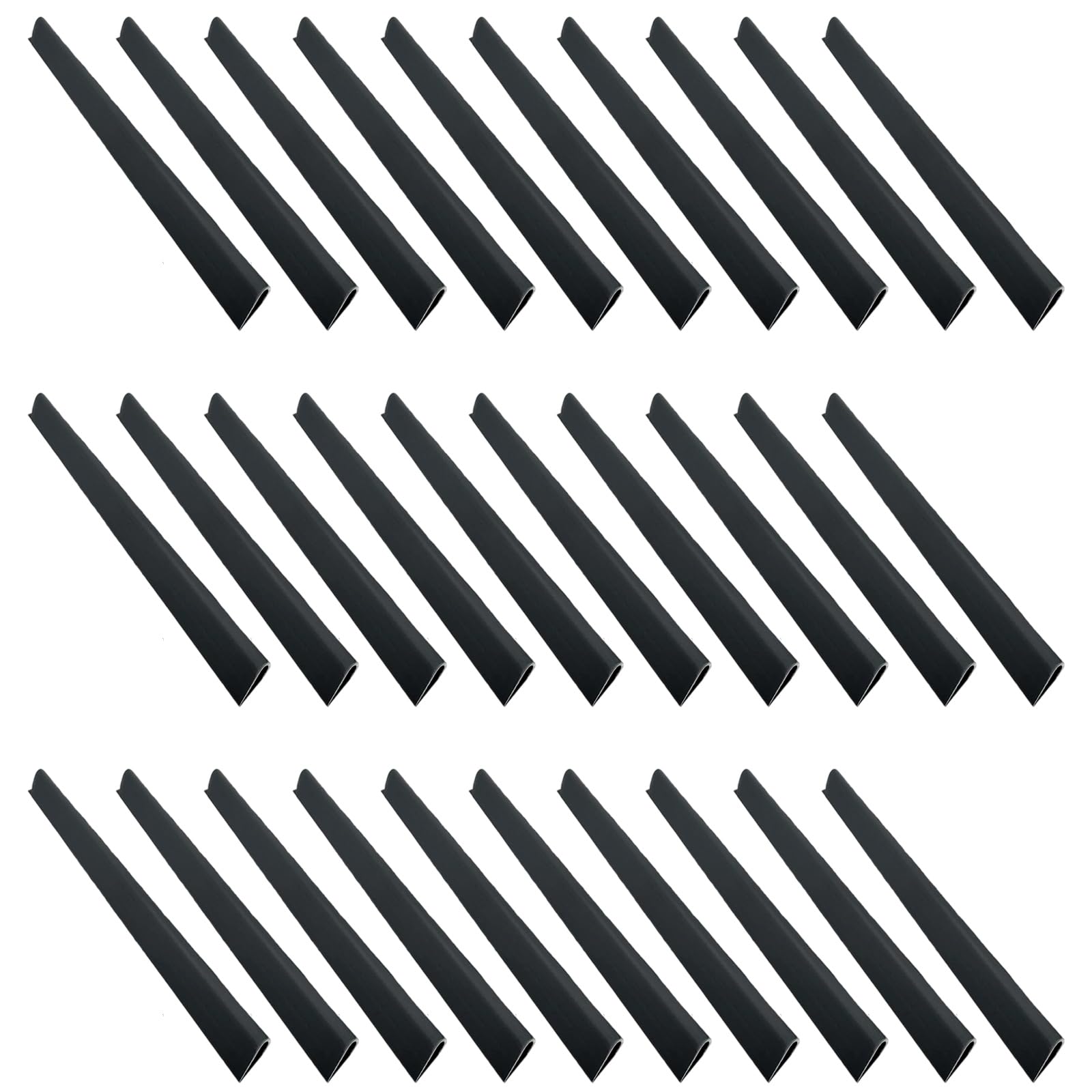 30pcs Heavy Duty Fence Clips Rustproof Mounting Hardware for Secure Garden Privacy Screens & Double Panels Adjustable Screen Stabilizers Clamps