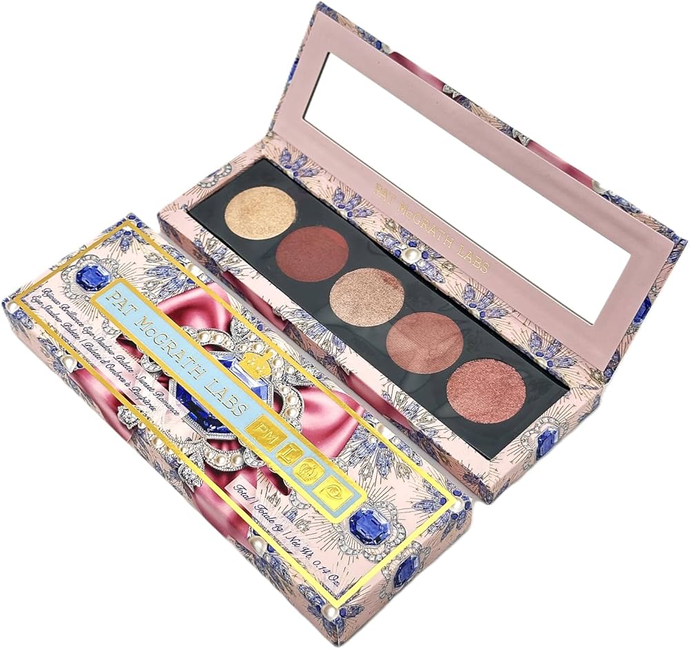 Patmcgrath Labs アイシャドウパレット 試してみた】Luminous Legends: Mega Eye Shadow Palette PAT McGRATH