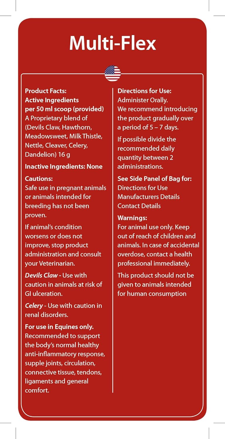 Hilton Herbs Multi-Flex: for Optimum Mobility, 2.2lb Bag