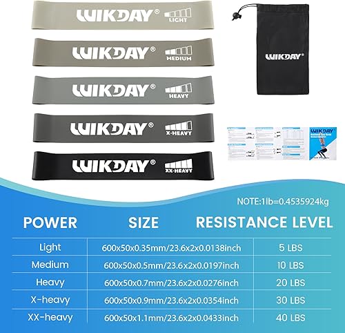Miniatura 2 de Bandas de resistencia para hacer ejercicio, bandas de entrenamiento para hombres y mujeres, estiramiento corporal, entrenamiento de crossfit,