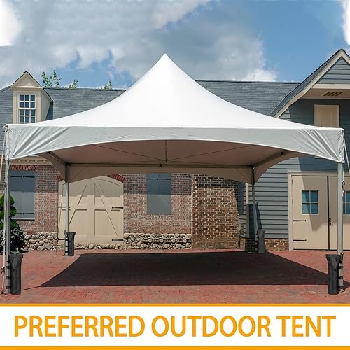 Miniatura 5 de 12 bolsas de arena para toldos 264 libras en total pesos de toldo resistentes pesos de carpa grandes color negro para exteriores tienda de campaña