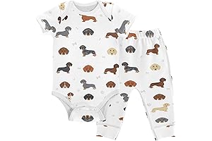 vvfelix Dachshund Baby Pants Set for Boys and Girls