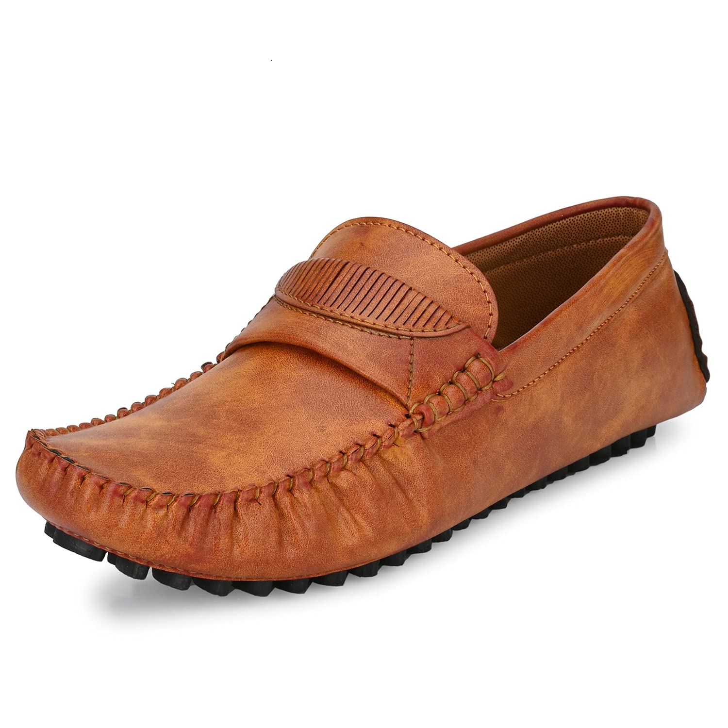 Prolific Mens Casual Drving Loafer Shoes (Size UK 6-13) Tan (B09HCX8SSX) Amazon Price History, Amazon Price Tracker