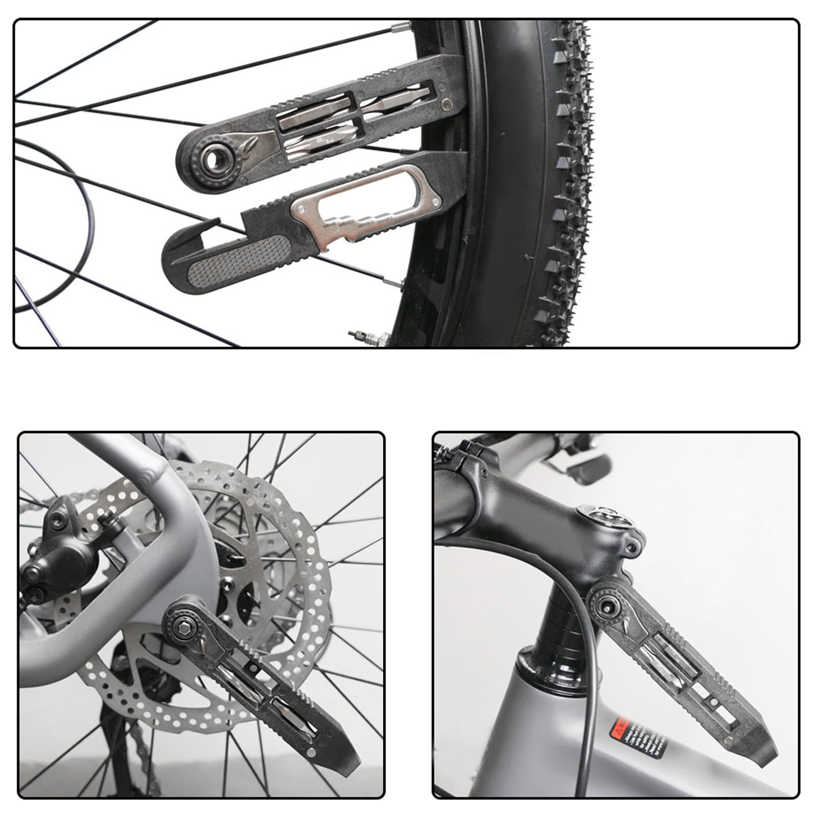 BONNEAIDE 21 Bike Repair Multitool Kit with Carry Case, Portable Cycling Tool Kits (21 in 1), Bicycle Tools Kit Set with Allen Wrench, Chain Tool, Bicycle Spoke Wrench