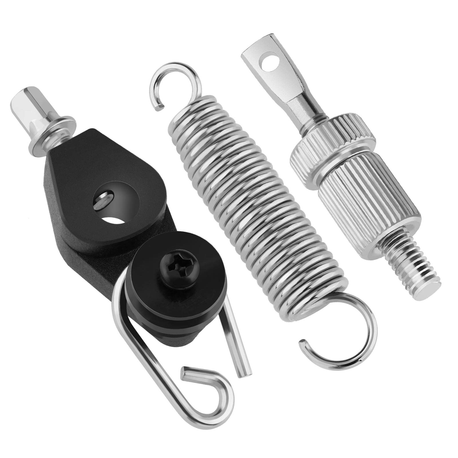 UJEAVETTE Bass Drum Foot Pedal Spring with D-Ring Springs