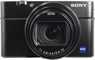 Sony RX100 VII Premium Compact Camera with 1.0-Type Stacked CMOS Sensor (DSCRX100M7) (Renewed)