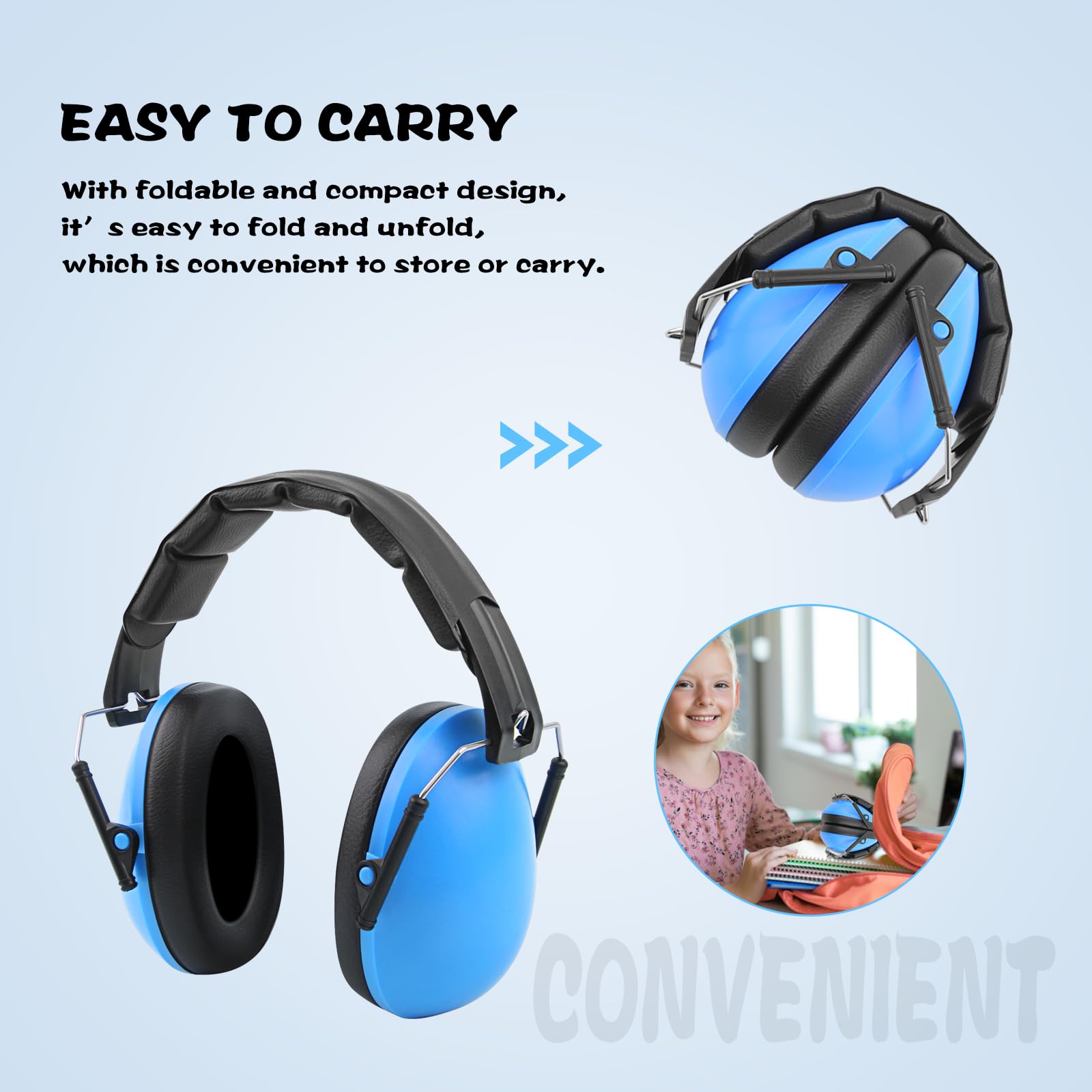 Lot De 12 Protège-Oreilles Enfants - Casque Anti-Bruit SNR 28 DB Pour Autisme, Concerts, Feux D'Artifice (3-16 Ans)