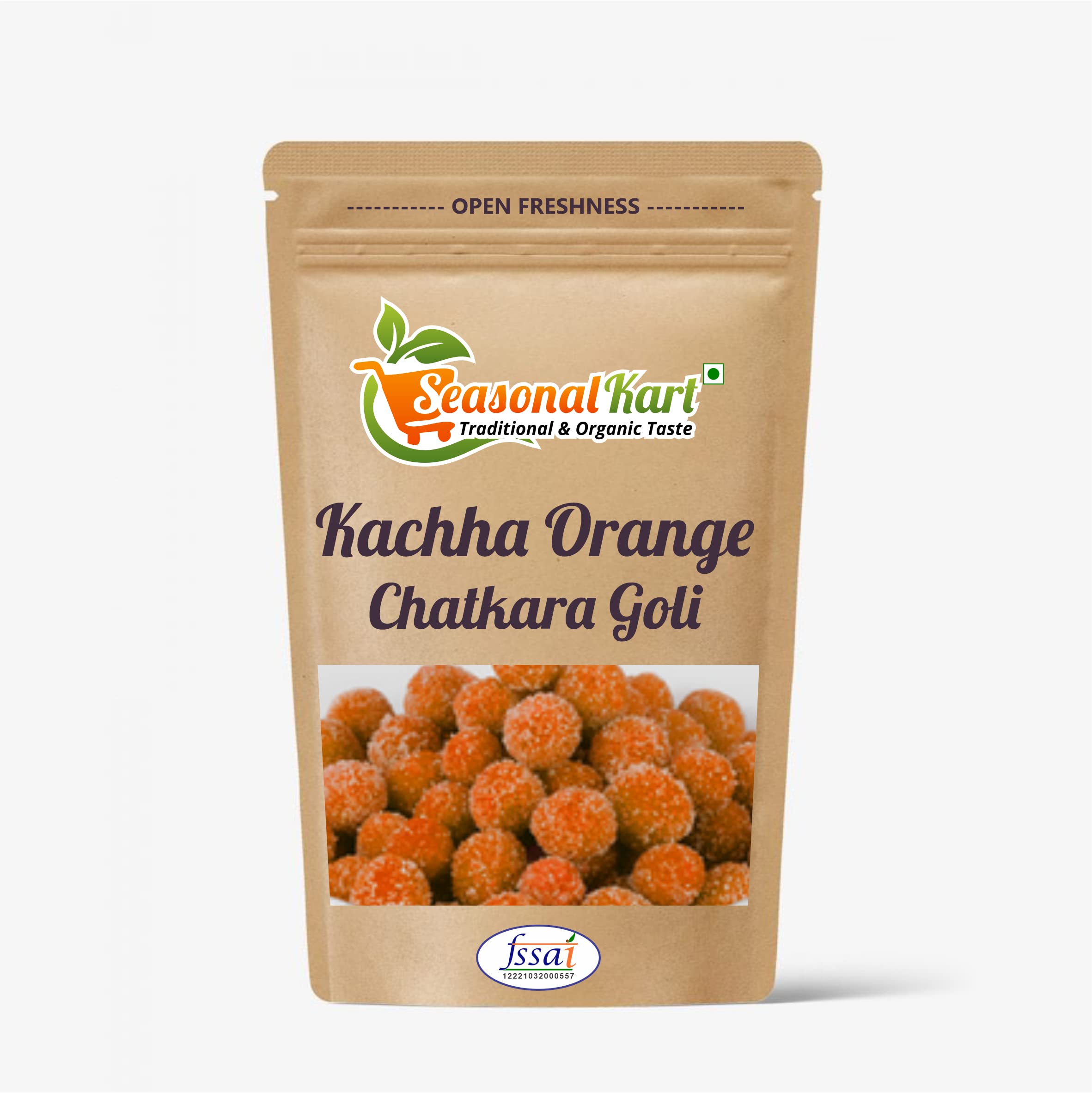 Seasonal Kart Homemade Kachha Orange Chatkara Goil churan goli 200 Grams (B09YYXK7KX) Amazon Price History, Amazon Price Tracker