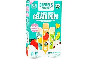 DeeBee's Organics Superfruit Freezie Gelato Pops