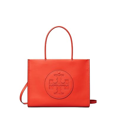 Tory Burch Small Tote Tote Handbags Poppy Red, Polyurethane