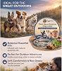 Collar antipulgas y garrapatas natural para perros, pequeños, medianos y grandes, 2 paquetes | Protección a base de aceites esenciales de plantas, impermeable, dura 8 meses 5