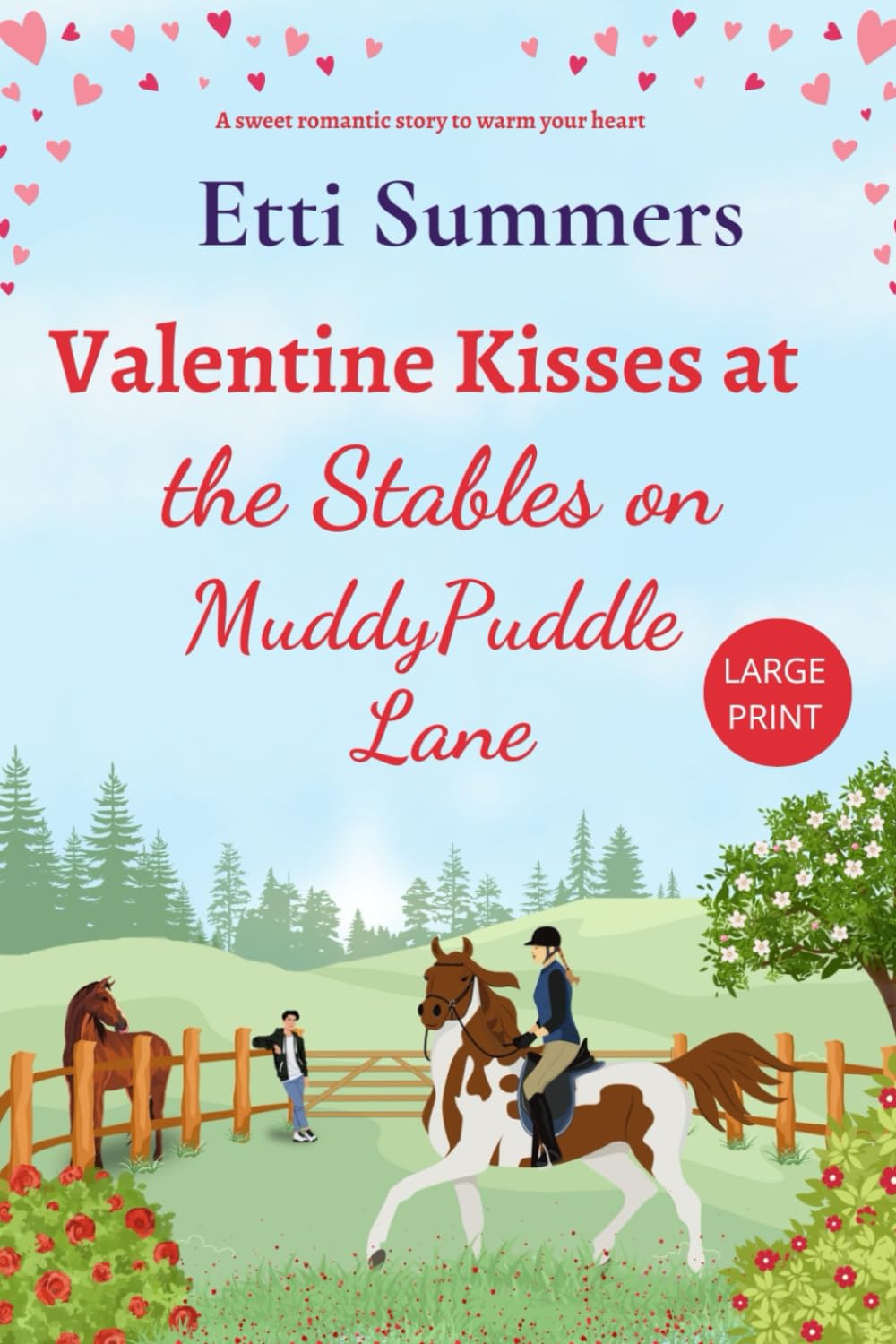 Valentine Kisses at the Stables on Muddypuddle Lane