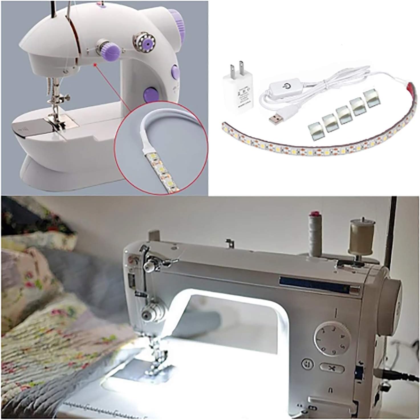 Mobestech Sewing Machine Light, Working Lighting Strip Kit