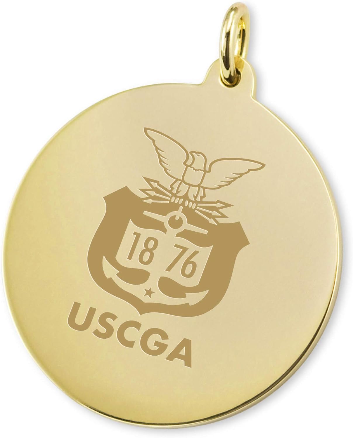 M. LA HART Coast Guard Academy 18K Gold Charm
