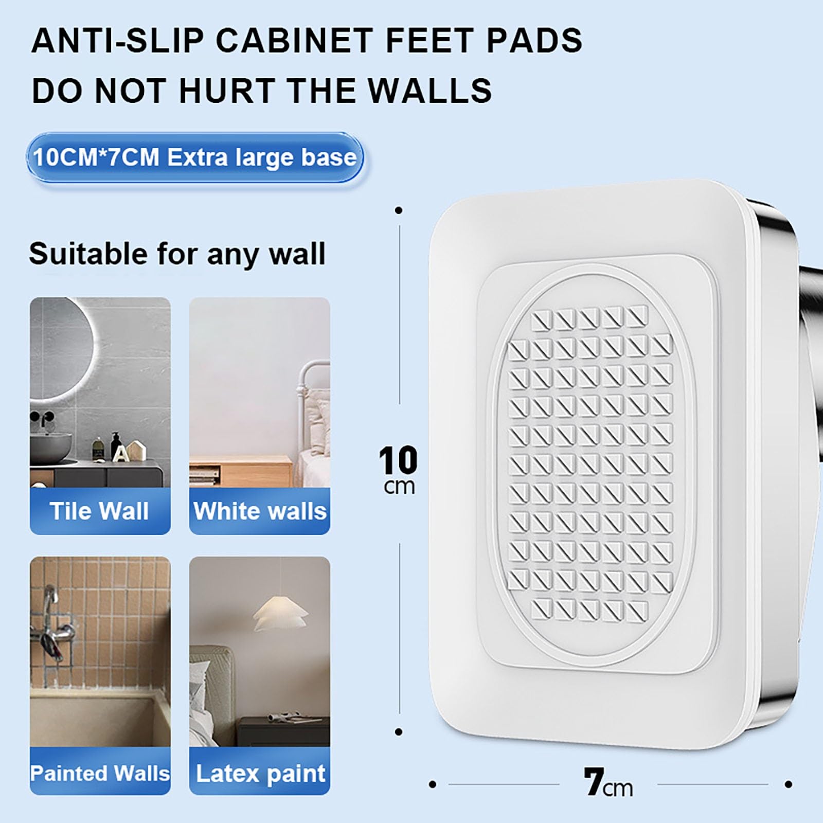 Adjuble Teon - Barra de ducha sin taladro, 360-450 cm, divisor de baño y armario Teles | Fácil instalación, morado h