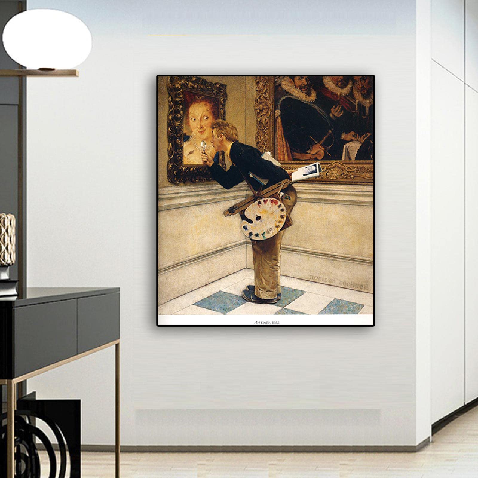 絵画 美術複製画 Amazon｜Norman rockwell 有名な絵画 美術品 ポスター(表現の