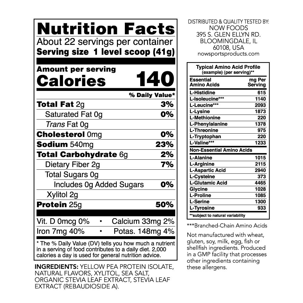 Pea Protein, Vanilla Toffee - 907g