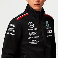 Vista 7 de Mercedes AMG Petronas Formula One Team - Chaqueta Softshell Team 2023 - Negro - Hombre - Talla: M, Negro