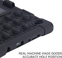 Vista 8 de Para TCL TAB 8 Plus 9138S/TAB 8 WiFi 9132X/TAB 8 LE 9137W Funda para tableta, amigable con los niños, cubierta de correa de hombro con soporte