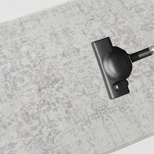 Miniatura 6 de DEAXLife Alfombra lavable para sala de estar, resistente a las manchas Urtla con parte trasera de goma antideslizante, alfombra de piso interior