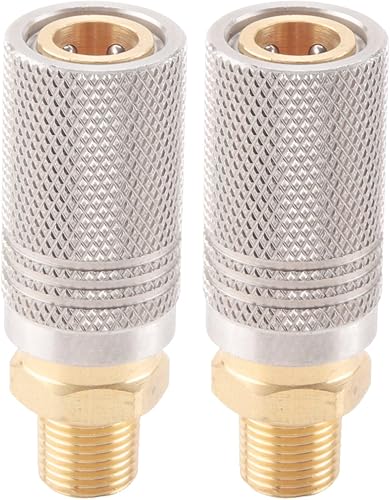 Miniatura 1 de Dewedrt 2 unids metal extendido PCP carga de aire adaptador de liberación rápida Socket 18 BSP herramienta accesorios