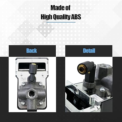 Miniatura 5 de Interruptor de presión mejorado 120/240 voltios apto para Condor MDR 11/11 EA, 26 amperios 120-155 PSI