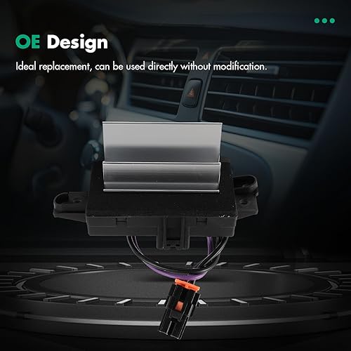 Miniatura 279 de SCITOO Resistencia de motor de ventilador HVAC para 2008-2013 para Chrysler 300/2008-2016 para Town & Country/2008-2010 para Dodge Charger/2008-2018