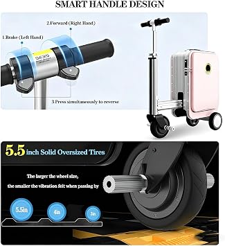 Rideable Suitcase, Electric Rideable Suitcase