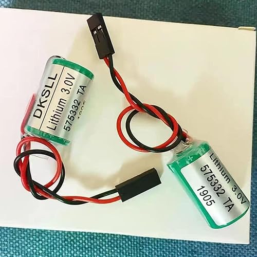 Miniatura 6 de Paquete de 24: batería 575332TA /6FC5247-0AA18-0AA0 3V 950mAh no recargable para batería Siemens 810D 840D con enchufe