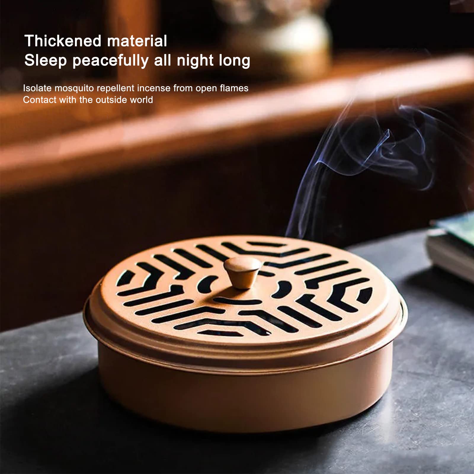 Mücken-Spiralen Halter Aus Metall - Praktischer Halter Für Garten, Camping & Balkon