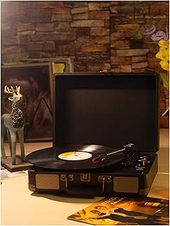 Record Player Turntable For Vinyl Record Player,phonograph Record Player With 4.2 Wireless Bluetooth,Portable Phonograph With Built-in Speakers,Support 7/10/12 Size Record