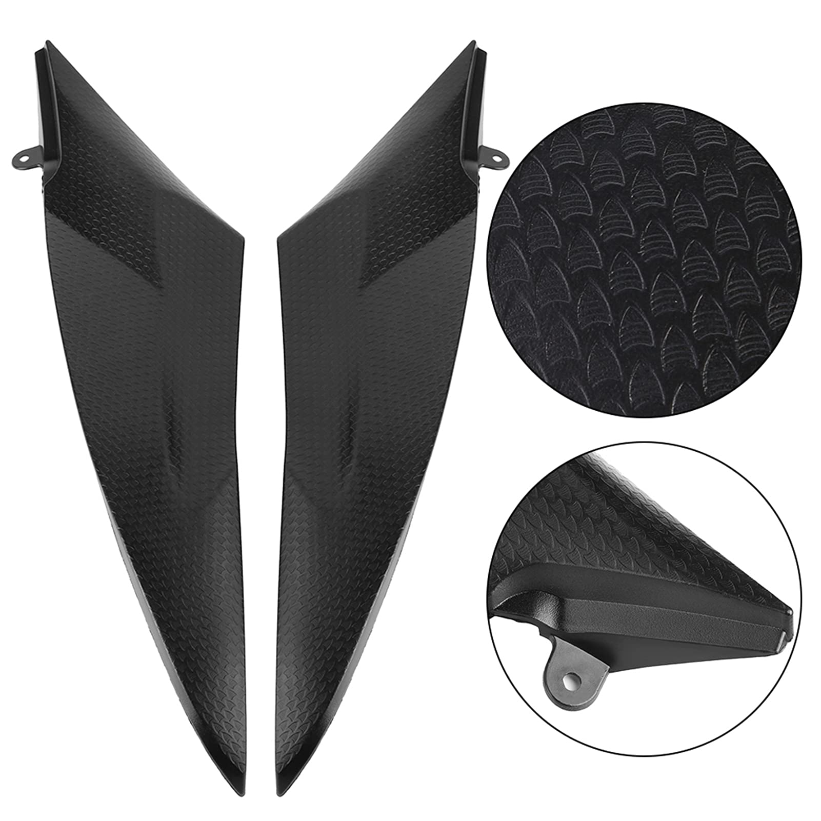 Generic Pannello di Copertura Laterale del Rivestimento Laterale del Serbatoio del Gas di Alta qualità per Motocicletta Adatto per YZF-R6 2006-2007, Accessori Nuovissimi Al 100% per gli Appassionati