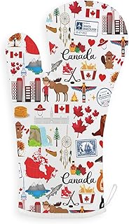 JNIAP Canadian Maple Leaf Oven Mitt