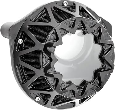Arlen Ness Cross Fire All Black Air Cleaner 600-044